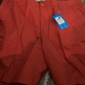 Red Columbia shorts!